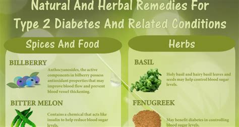 Natural Remedies for Type 2 Diabetes (Infographic)