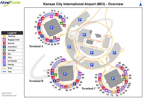 Kansas City Airport Map | Campus Map