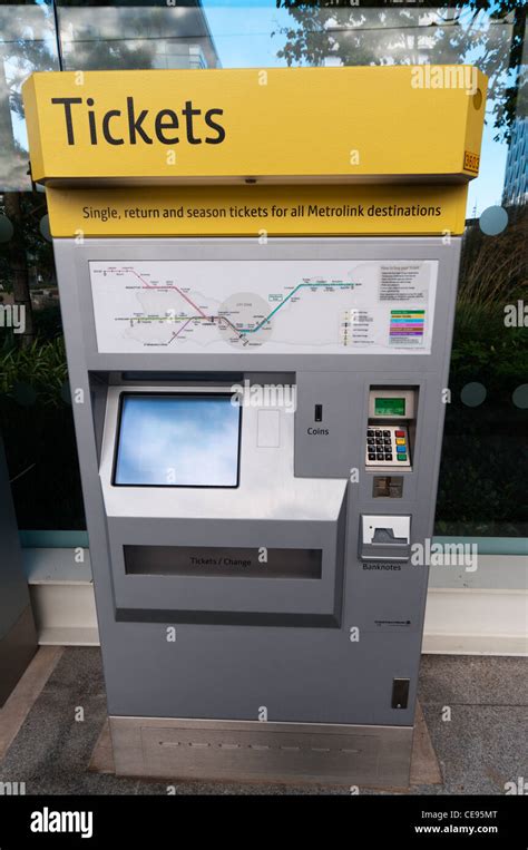 Manchester Metrolink ticket machine Stock Photo, Royalty Free Image: 43227992 - Alamy