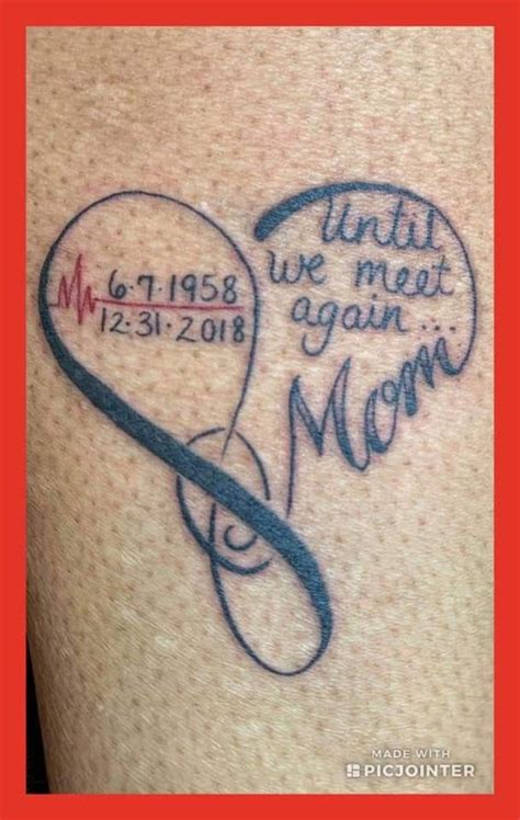 Beautiful tribute in ink | Rip tattoos for mom, Mother tattoos, Remembrance tattoos