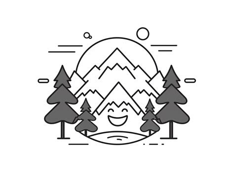 Wilderness Coloring For Nature Lovers - Coloring Page