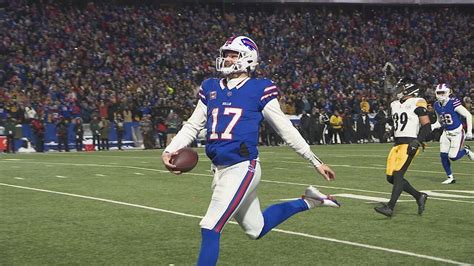 'He's just a freak of nature': Allen dazzles with Bills playoff-record ...