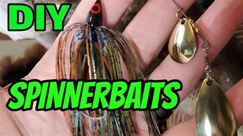 DIY Spinnerbaits! EASY Custom Made Spinnerbaits You Can Do Too! - YouTube