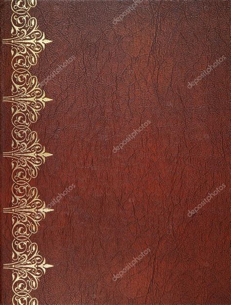 Brown leather cover — Stock Photo © dp3010 #38672649