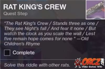 Destiny 2: Rat King's Crew Step 4 - Orcz.com, The Video Games Wiki