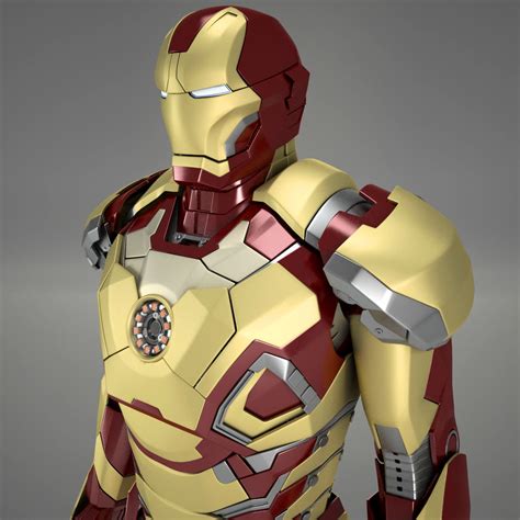 3D model Ironman Mark 42 | CGTrader