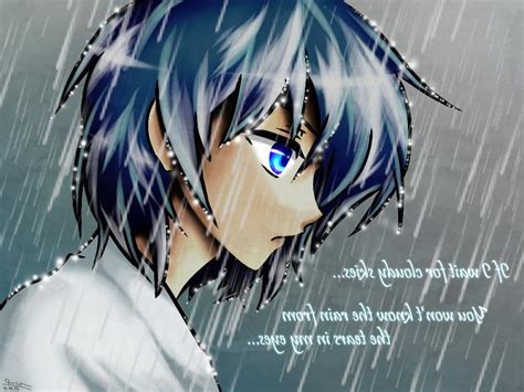 Anime Alone Guy Crying Wallpapers - Wallpaper Cave