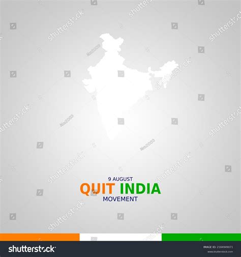 1 Quit India Movement Outline Images, Stock Photos, 3D objects, & Vectors | Shutterstock