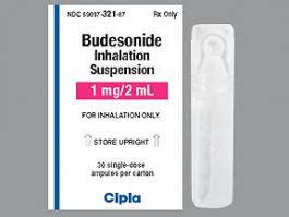 budesonide 1 MG in 2 ML Inhalation Suspension