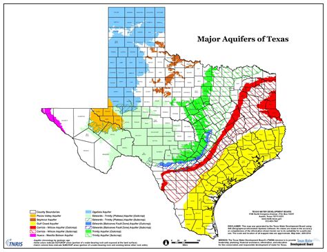 Map Major_Aquifers_8x11 – Central Texas Groundwater Conservation District