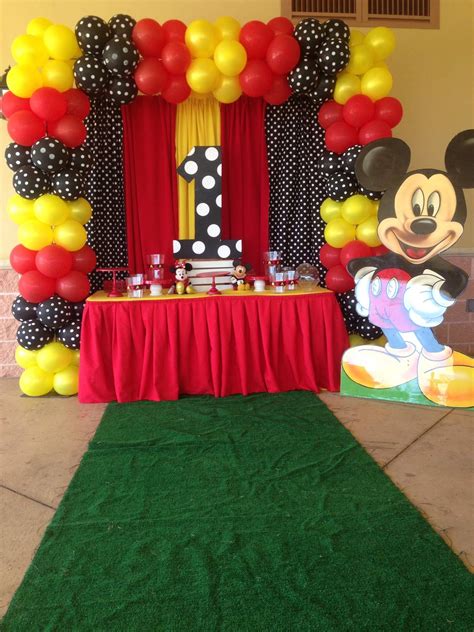 Mickey Mouse Birthday Party Ideas | Photo 1 of 11 | Catch My Party