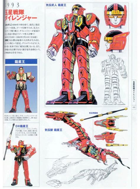 KaitouTheRed — Dairanger Mecha