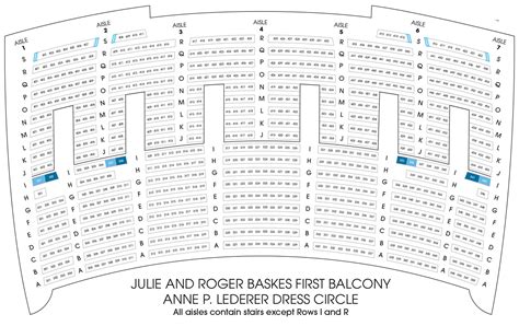 Seating chart | Lyric Opera of Chicago