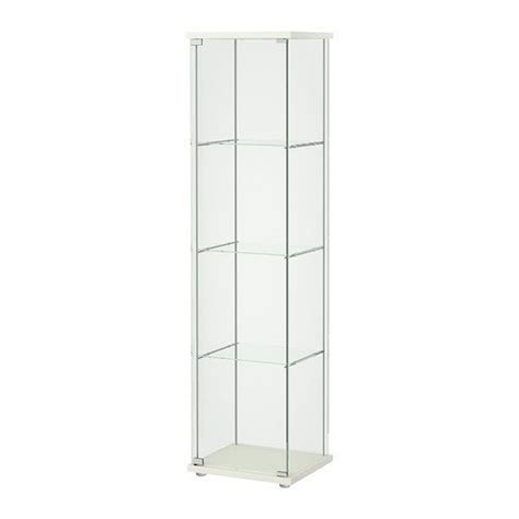Ikea Detolf Glass Curio Display Cabinet White | Zen Merchandiser