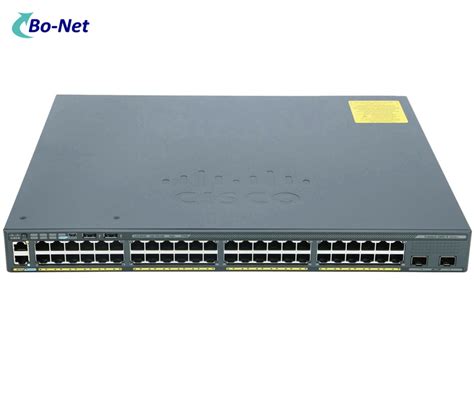 CISCO 2960X Series 48 Port SFP Switch WS-C2960X-48FPD-L managed network Switch -Network Switch ...