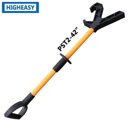 42inch push pull pole safety tools with light nylon V shape head, push sticks-HIGHEASY Push Pull ...