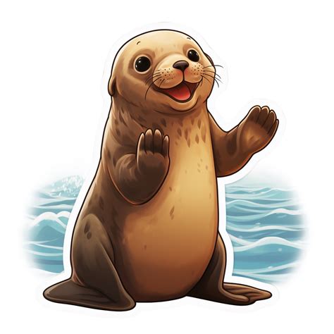 Clapping Seal Gif