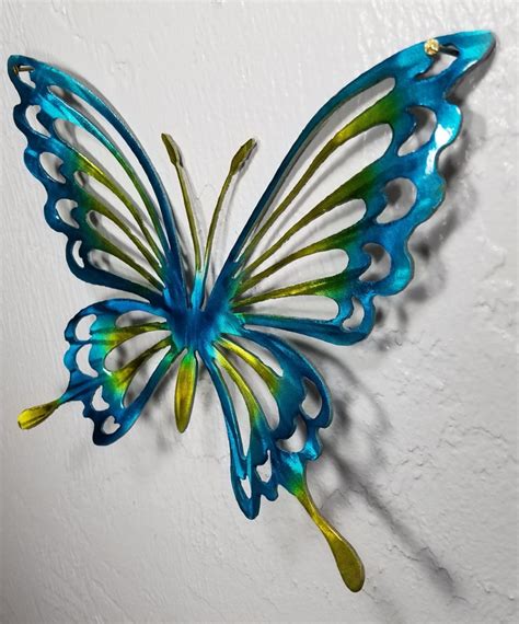 Metal Butterfly Wall Art, Butterfly Decor, Butterfly Garden, Butterfly ...