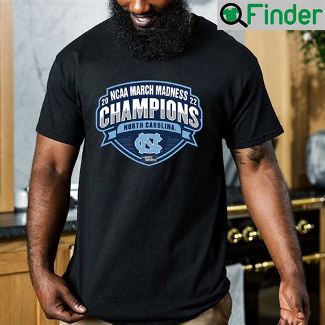 North Carolina Tar Heels Champions March Madness 2022 Shirt - Q-Finder ...