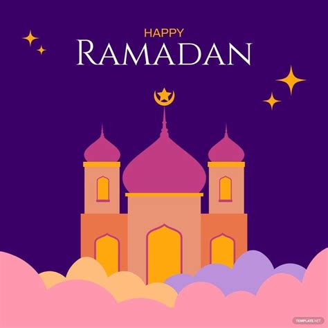 Happy Ramadan Clipart in EPS, Illustrator, JPG, PSD, PNG, SVG ...