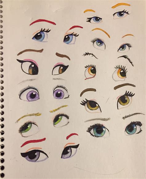 Disney eyes by LaurenGigglez on DeviantArt