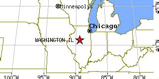 Washington, Illinois (IL) ~ population data, races, housing & economy