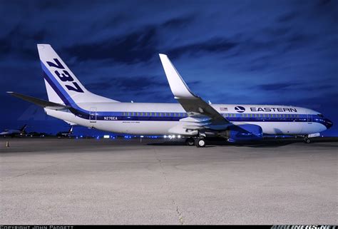 Eastern Air Lines Boeing 737-8AL N276EA "Spirit of Captain Eddie Rickenbacker" at Nashville ...