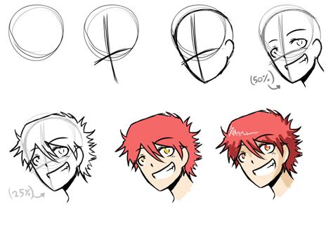 How i draw anime step-by-step by ABD-illustrates on DeviantArt