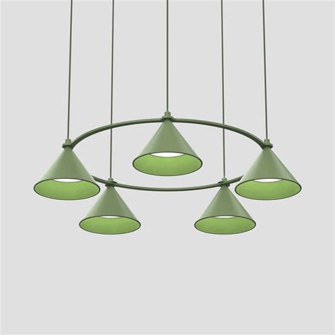 Lumo is a classic cone-shaped pendant luminaire by Thomas Bernstrand ...