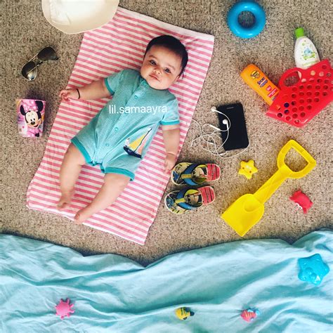 1 Month Baby Photoshoot Ideas At Home For Boy ~ 6 Month Baby Photo Ideas | yunahasni