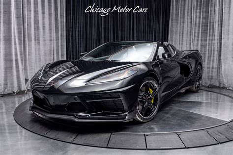 2020 Black Corvette Convertible 2LT For Sale | West Chicago, Illinois | Dealer