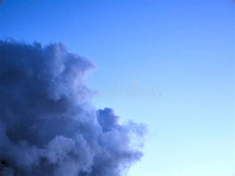 Blue Sky with Epic Clouds and Sunlight. Stock Image - Image of ...