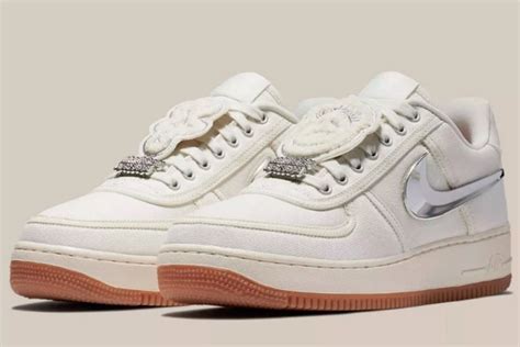 Here's Where You Can Buy Travis Scott's Nike Air Force 1 Sail - XXL