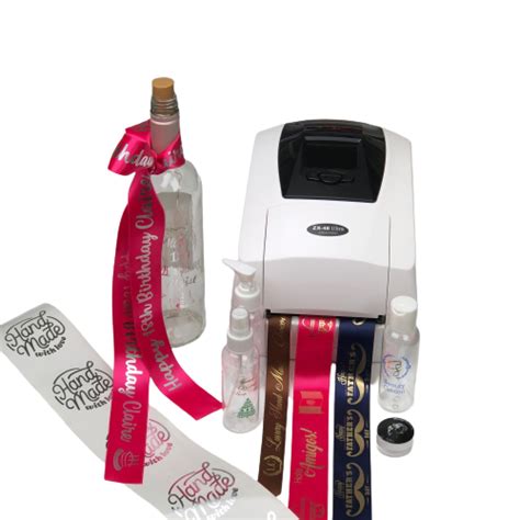 ZX-40 RIBBON PRINTER | Print on Satin Ribbons & Sashes