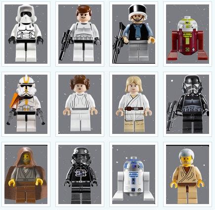 Every Star Wars Lego Minifig Ever! | WIRED