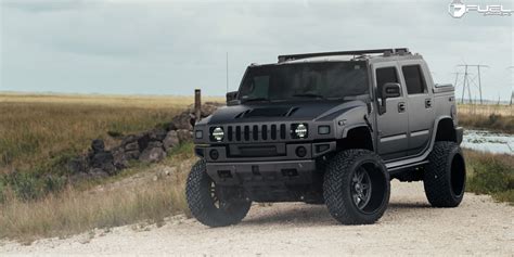 Let’s get Blacked Out with this Hummer H2 on Fuel Wheels!