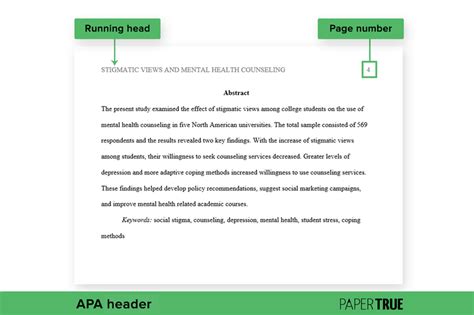 APA Header Format: 5 Steps & Running Head Examples