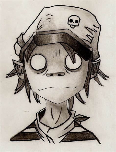 Gorillaz - 2D by Lightning-Lund on DeviantArt