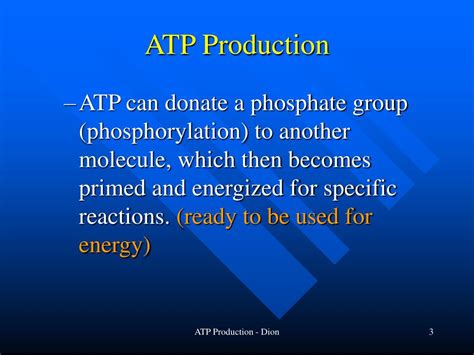 PPT - Overview of ATP Production PowerPoint Presentation, free download ...