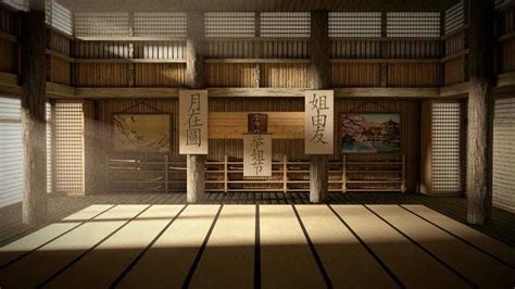 traditional japanese dojo interior - Google Search | Dojo | Pinterest | Japanese dojo, Dojo and ...