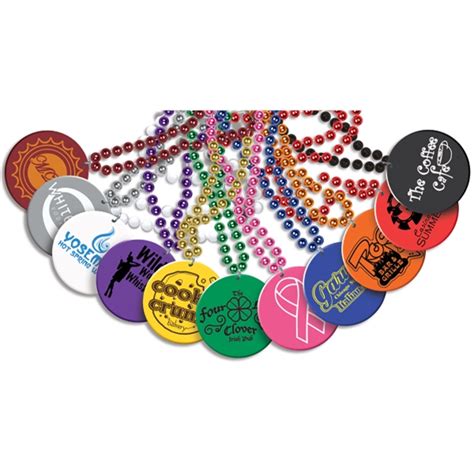 Mardi Gras Beads, Custom Printed With Your Logo!