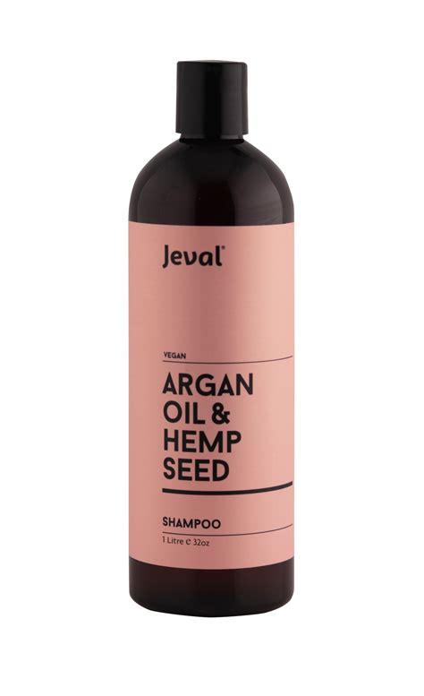 Jeval Infusions Argan Oil & Hemp Seed Shampoo 1 Litre – Beautopia Hair & Beauty