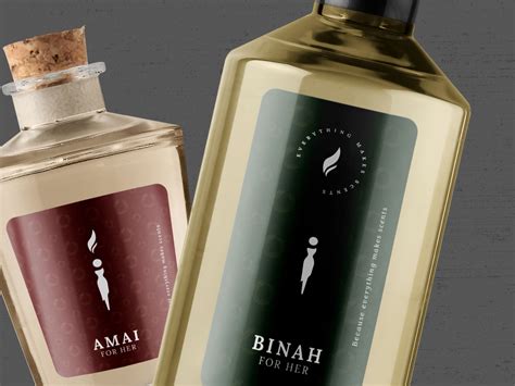 Lit Fragrances - Perfume Bottle Label Design by Godwin Njoroge on Dribbble