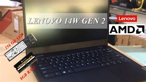 Lenovo 14W Gen 2 AMD Review | AMD 3015e 256GB SSD 8GB Ram | Unboxing ...