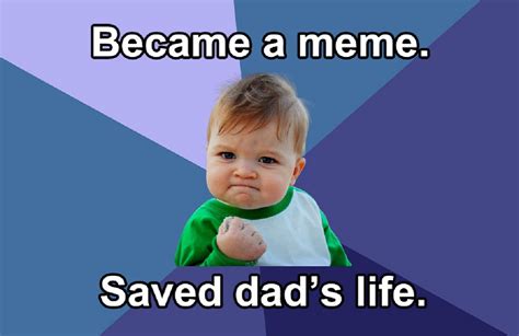 Internet Sensation "Success Kid" Saves His Dad's Life