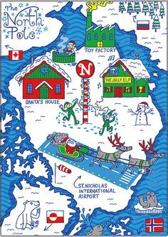 20 Santa's Village Map ideas | village map, santa's village, map