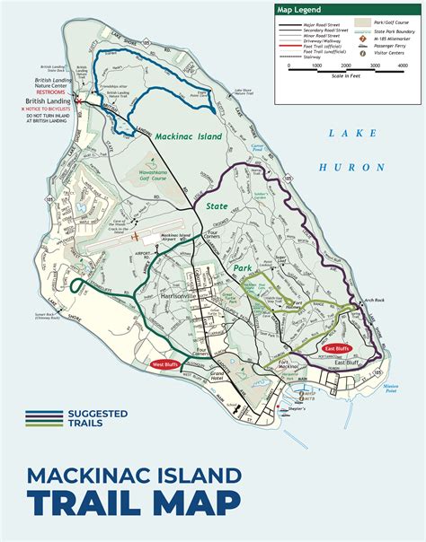 MICVB_Trail_Map_20211014_kp - Mackinac Island Tourism Bureau