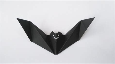 Origami ideas: Step By Step Easy Origami Bat