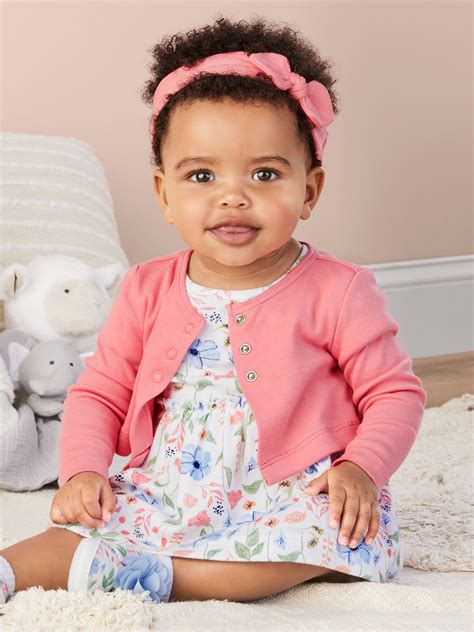 Carter's Child of Mine Baby Girl Dress Set, 3-Piece, Sizes Preemie-6/9 Months - Walmart.com