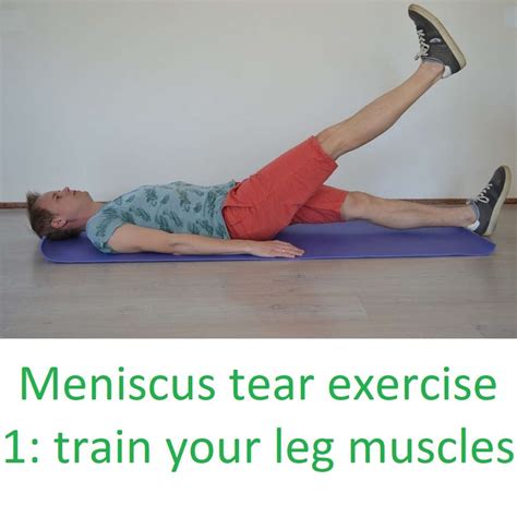 Meniscus tear cause, symptoms, and treatment with exercises